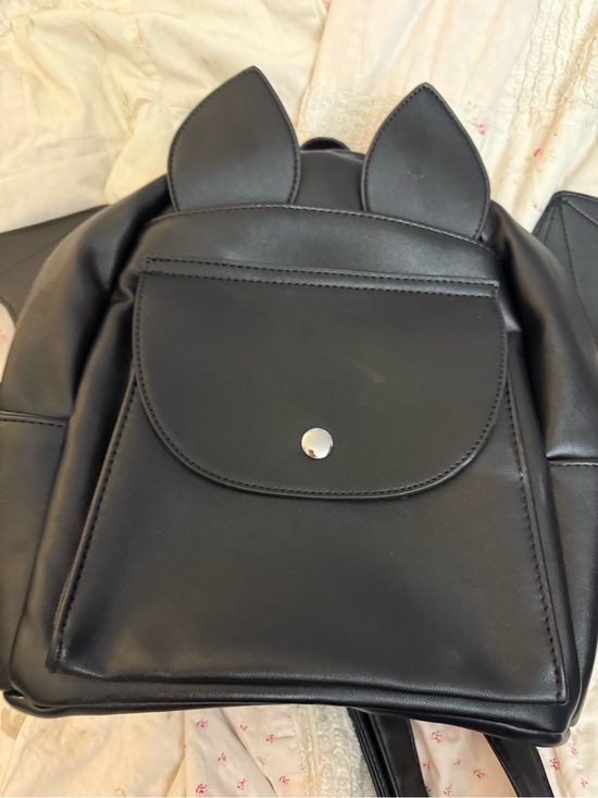 betsey johnson black bat winged mini backpack  Fresa's Skate Shop complete with wings and ears Black Bat Wing Mini Backpack